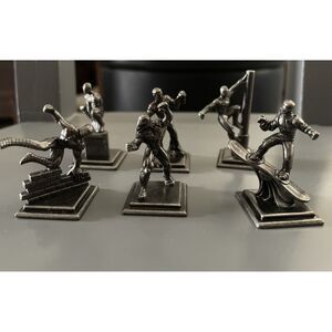 6 Spiderman Monopoly Tokens B13